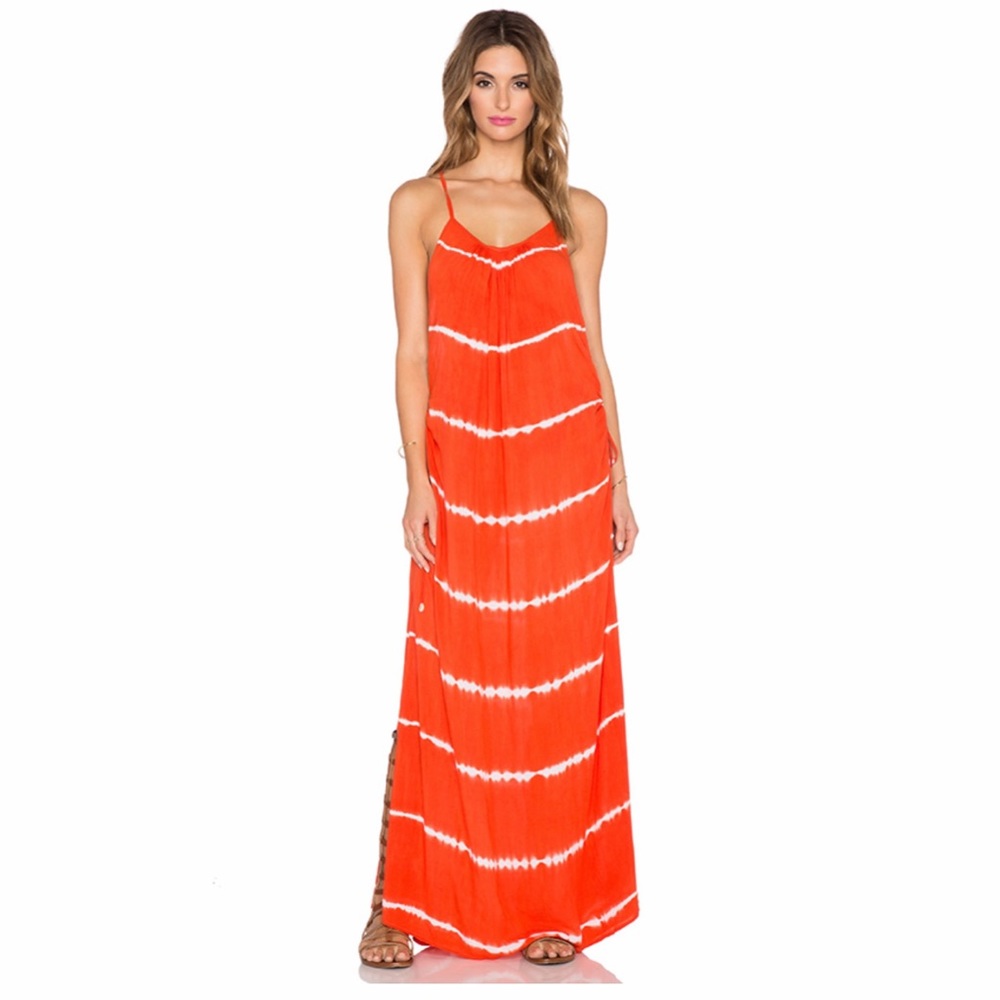 Indah X Revolve Robin Cinch
Maxi Dress Small